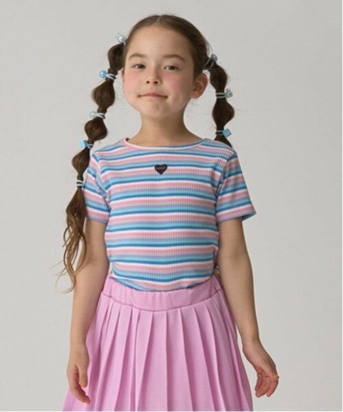 minimal / ミニマル Tシャツ | ボーダーテレコT | 詳細12