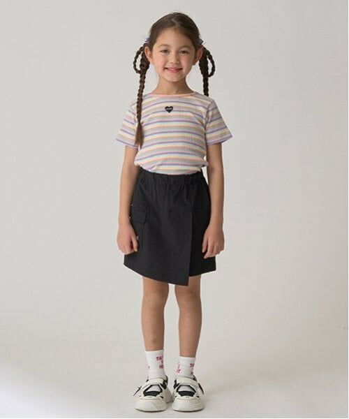 minimal / ミニマル Tシャツ | ボーダーテレコT | 詳細19