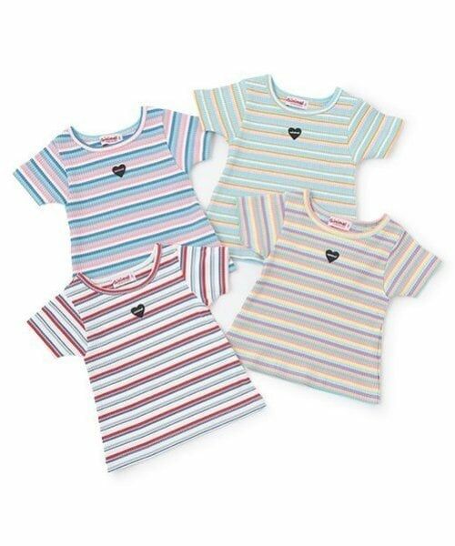 minimal / ミニマル Tシャツ | ボーダーテレコT | 詳細8