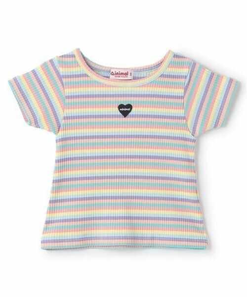 minimal / ミニマル Tシャツ | ボーダーテレコT | 詳細9