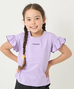 minimal / ミニマル Tシャツ | 【接触冷感】袖フリルT