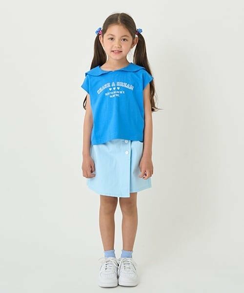 minimal / ミニマル Tシャツ | 【防汚撥水】セーラーカラーTシャツ | 詳細18