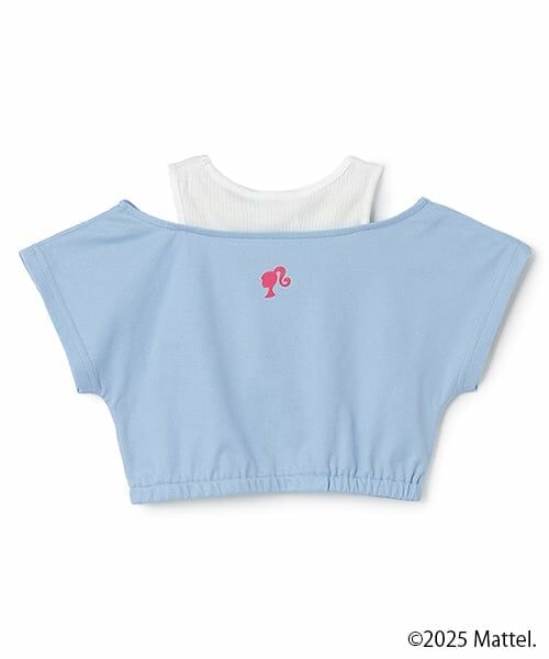 minimal / ミニマル Tシャツ | 【防汚撥水】【Barbie】重ね着風Tシャツ | 詳細1