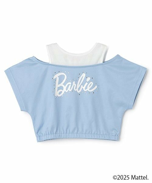 minimal / ミニマル Tシャツ | 【防汚撥水】【Barbie】重ね着風Tシャツ | 詳細10