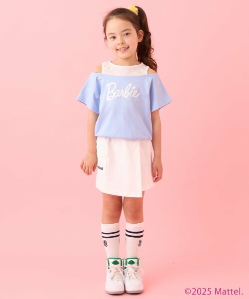 minimal / ミニマル Tシャツ | 【防汚撥水】【Barbie】重ね着風Tシャツ | 詳細13