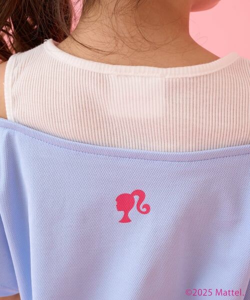minimal / ミニマル Tシャツ | 【防汚撥水】【Barbie】重ね着風Tシャツ | 詳細17