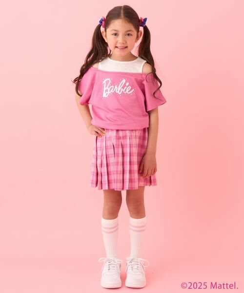 minimal / ミニマル Tシャツ | 【防汚撥水】【Barbie】重ね着風Tシャツ | 詳細18