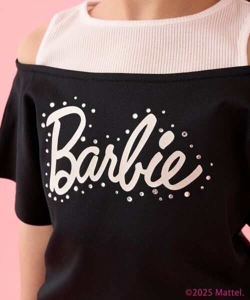 minimal / ミニマル Tシャツ | 【防汚撥水】【Barbie】重ね着風Tシャツ | 詳細24