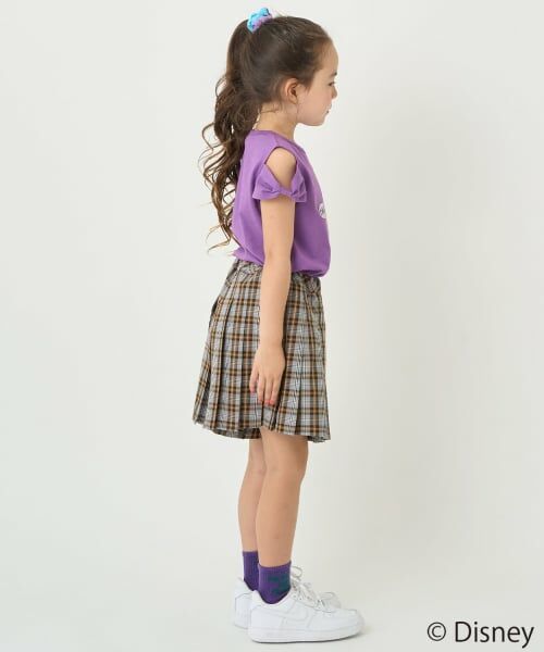 minimal / ミニマル Tシャツ | 【防汚撥水】【ディズニープリンセス】リボン袖オフショルＴシャツ | 詳細19