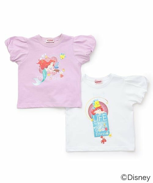 minimal / ミニマル Tシャツ | 【防汚撥水】【ディズニープリンセス】パフスリーブＴシャツ | 詳細10