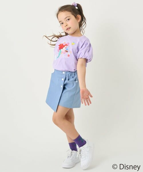 minimal / ミニマル Tシャツ | 【防汚撥水】【ディズニープリンセス】パフスリーブＴシャツ | 詳細15