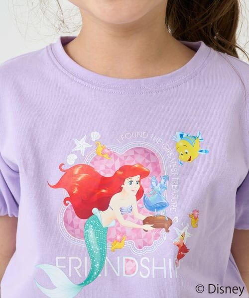 minimal / ミニマル Tシャツ | 【防汚撥水】【ディズニープリンセス】パフスリーブＴシャツ | 詳細17