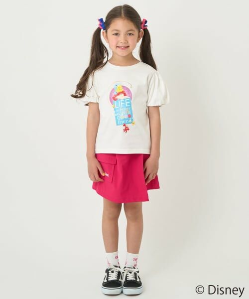 minimal / ミニマル Tシャツ | 【防汚撥水】【ディズニープリンセス】パフスリーブＴシャツ | 詳細19