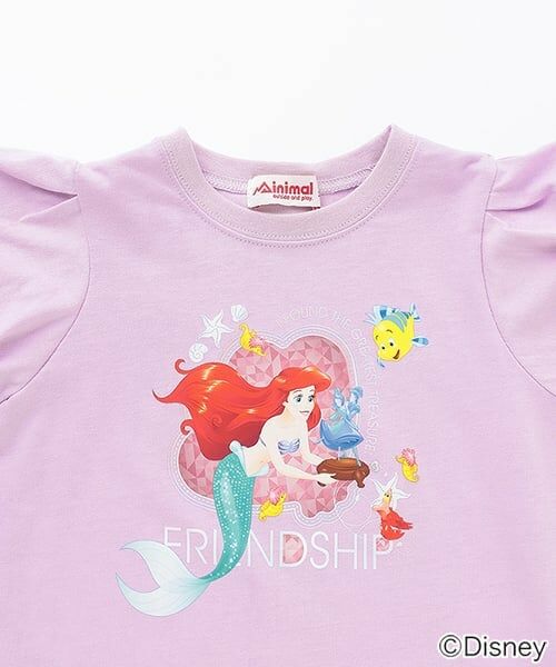 minimal / ミニマル Tシャツ | 【防汚撥水】【ディズニープリンセス】パフスリーブＴシャツ | 詳細2