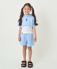 【吸水速乾】短丈パーカ＋タンクトップ＋パンツ３点set