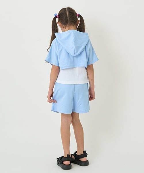 minimal / ミニマル パーカー | 【吸水速乾】短丈パーカ＋タンクトップ＋パンツ３点set | 詳細23