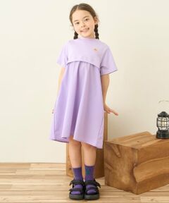 【４WAYストレッチ】【KELTY】切替Aラインワンピース