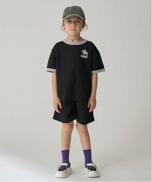 minimal / ミニマル Tシャツ | 【速乾】ハニカムメッシュセットアップ（黒）