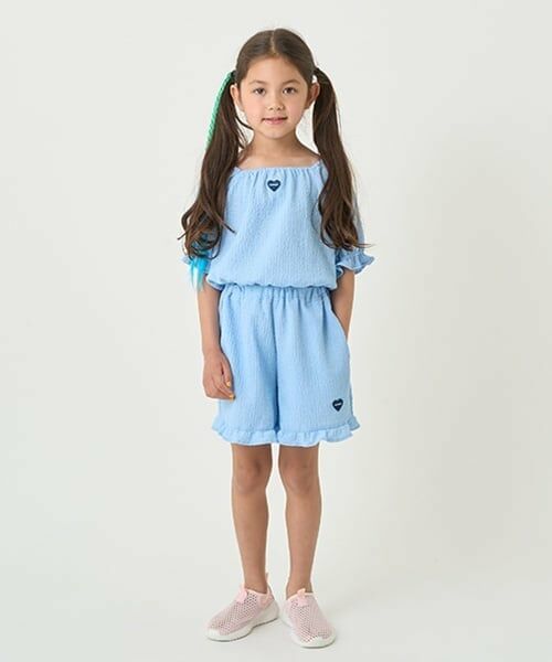 minimal / ミニマル シャツ・ブラウス | 【快適素材】楊柳setup（サックス）