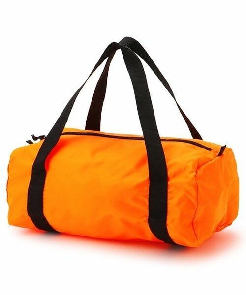 minimal / ミニマル ボストンバッグ | 【軽量】ポケッタブルバッグ10L（オレンジ）