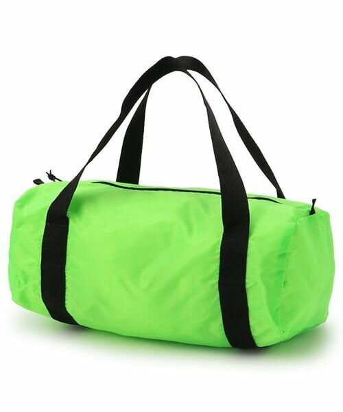 minimal / ミニマル ボストンバッグ | 【軽量】ポケッタブルバッグ10L（イエロー グリーン）