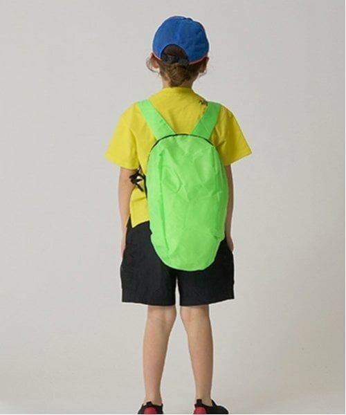 minimal / ミニマル リュック・バックパック | 【軽量】ポケッタブルリュック10L（イエロー グリーン）