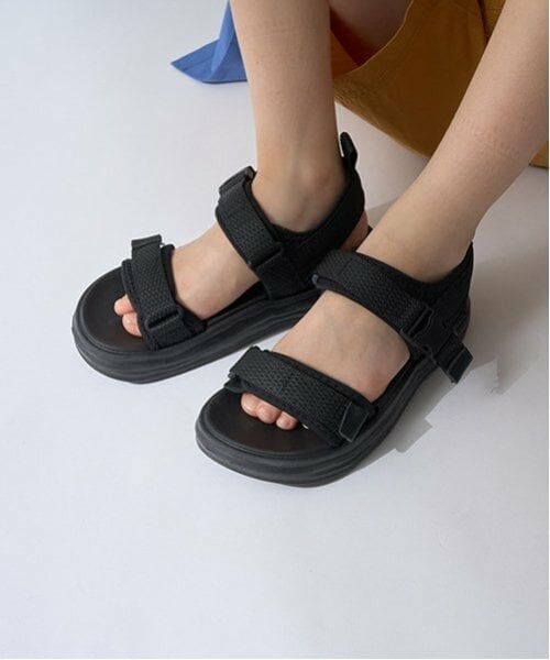 minimal / ミニマル サンダル | スポーツサンダル（黒）