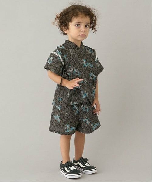 minimal / ミニマル 着物・浴衣・小物類 | アソートBOYS甚平（チャコール）