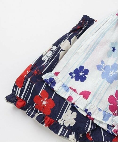 minimal / ミニマル 着物・浴衣・小物類 | アソートフリルGIRLS甚平 | 詳細11