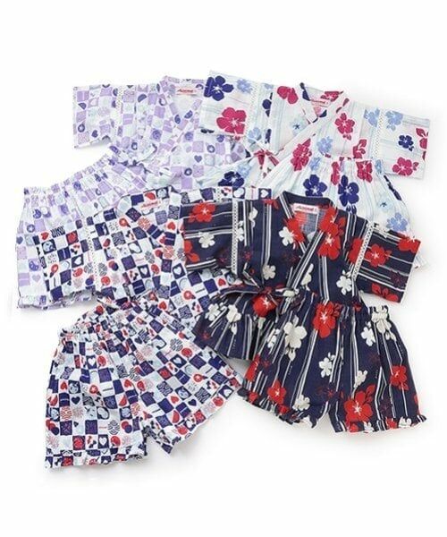 minimal / ミニマル 着物・浴衣・小物類 | アソートフリルGIRLS甚平 | 詳細14