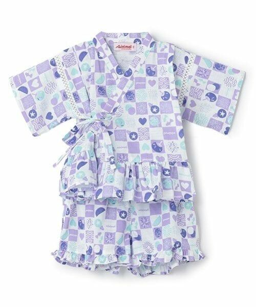 minimal / ミニマル 着物・浴衣・小物類 | アソートフリルGIRLS甚平 | 詳細16