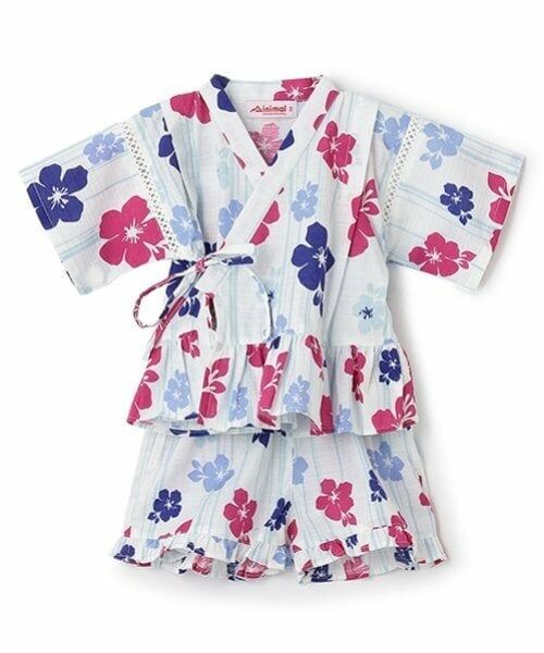 minimal / ミニマル 着物・浴衣・小物類 | アソートフリルGIRLS甚平 | 詳細18