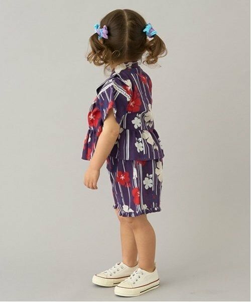 minimal / ミニマル 着物・浴衣・小物類 | アソートフリルGIRLS甚平 | 詳細20