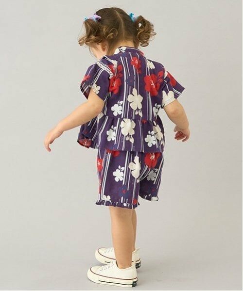 minimal / ミニマル 着物・浴衣・小物類 | アソートフリルGIRLS甚平 | 詳細21