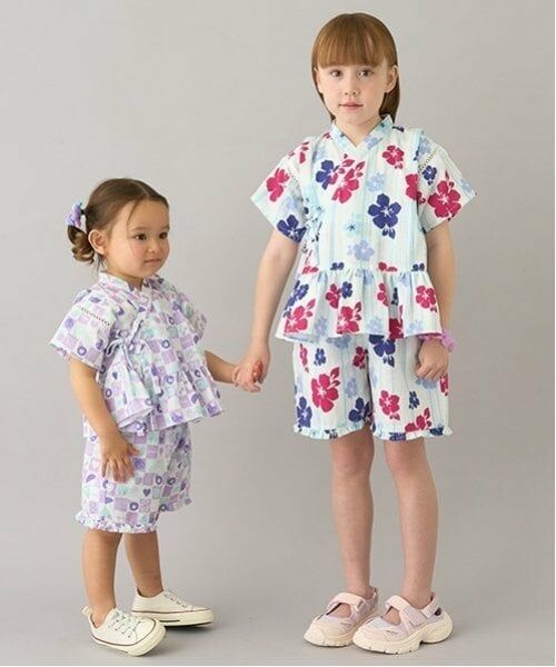 minimal / ミニマル 着物・浴衣・小物類 | アソートフリルGIRLS甚平 | 詳細28