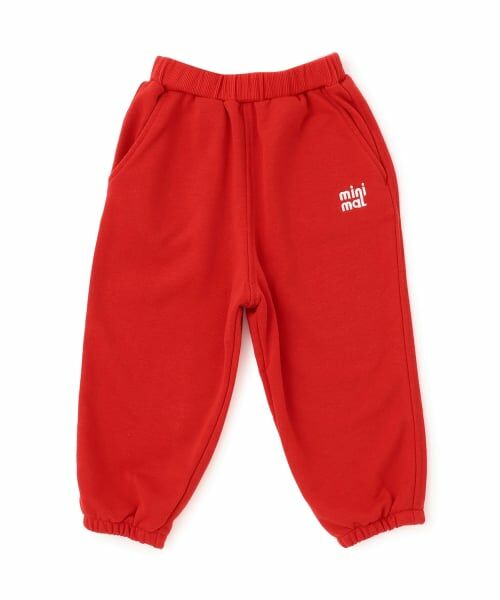 minimal / ミニマル その他パンツ | ワンポイント裏毛パンツ | 詳細10