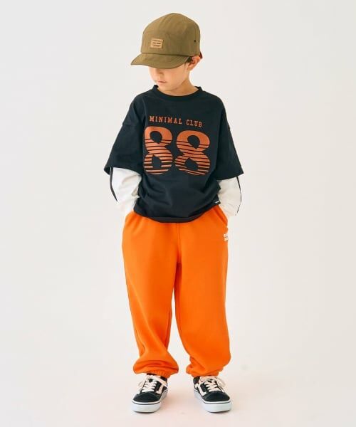 minimal / ミニマル その他パンツ | ワンポイント裏毛パンツ | 詳細15