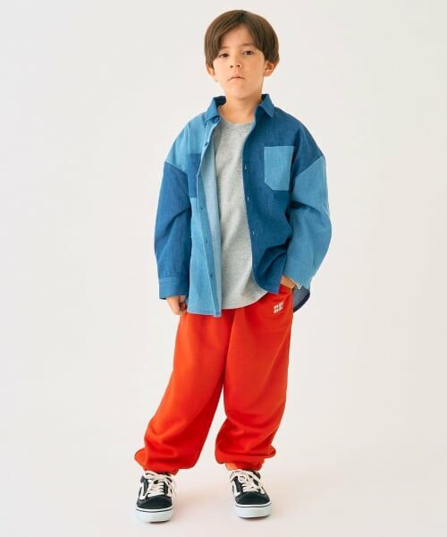 minimal / ミニマル その他パンツ | ワンポイント裏毛パンツ | 詳細18