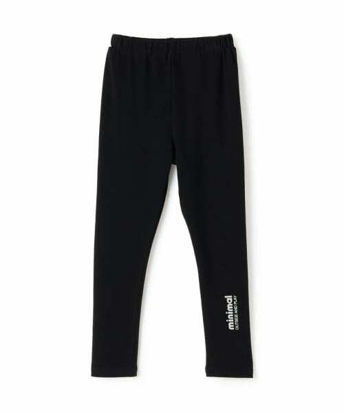 minimal / ミニマル レギンス・スパッツ | ベア天竺レギンス（黒）