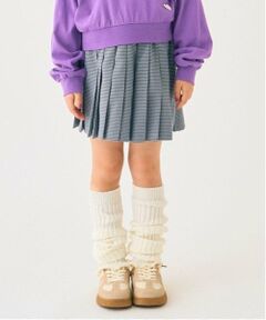 minimal / ミニマル ショート・ハーフ・半端丈パンツ | グレンチェック　プリーツキュロット