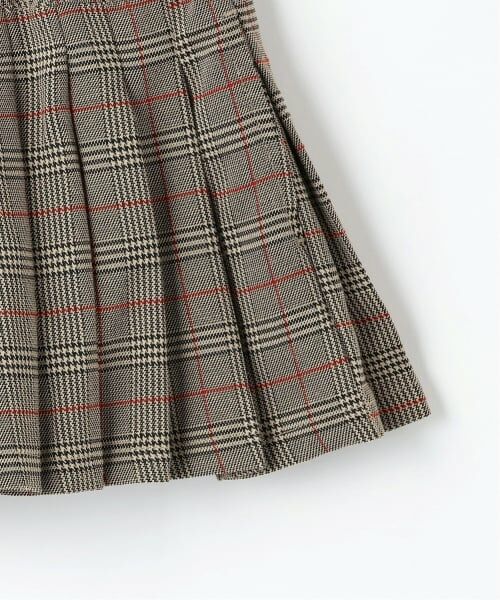 minimal / ミニマル ショート・ハーフ・半端丈パンツ | グレンチェック　プリーツキュロット | 詳細6