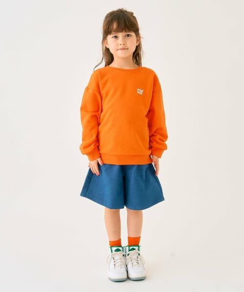 minimal / ミニマル ショート・ハーフ・半端丈パンツ | カットデニムキュロット | 詳細11