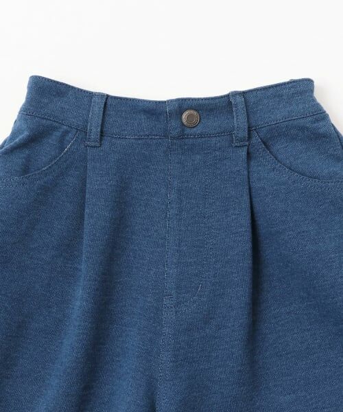 minimal / ミニマル ショート・ハーフ・半端丈パンツ | カットデニムキュロット | 詳細2