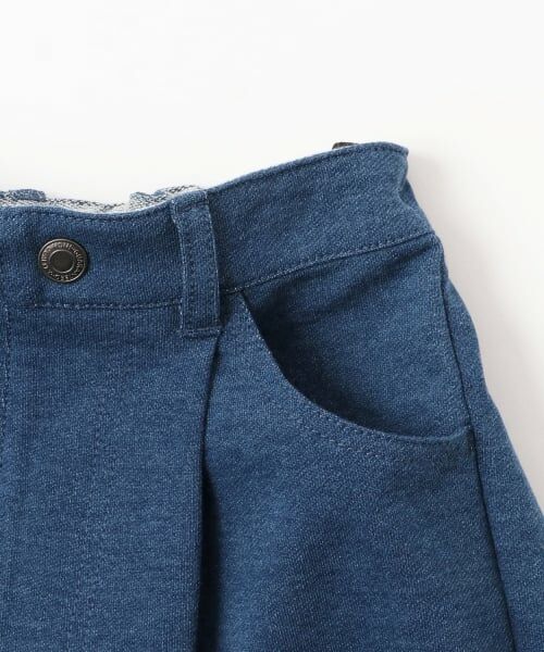 minimal / ミニマル ショート・ハーフ・半端丈パンツ | カットデニムキュロット | 詳細4