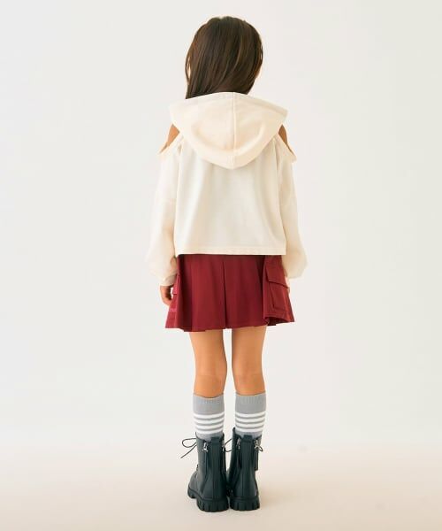 minimal / ミニマル ショート・ハーフ・半端丈パンツ | インパンつきタックスカート | 詳細15