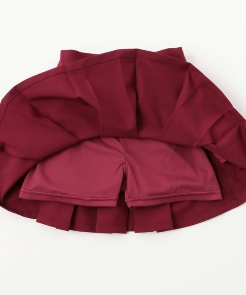 minimal / ミニマル ショート・ハーフ・半端丈パンツ | インパンつきタックスカート | 詳細7