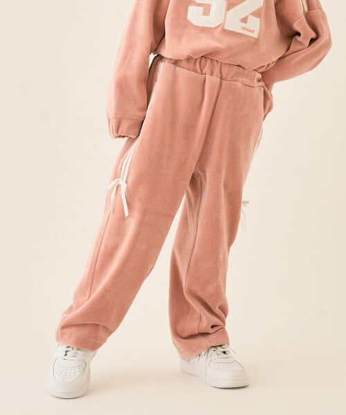 minimal / ミニマル その他パンツ | ベロアパンツ（ピンク）