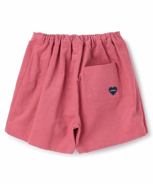 minimal / ミニマル ショート・ハーフ・半端丈パンツ | 細コールラップパンツ | 詳細1