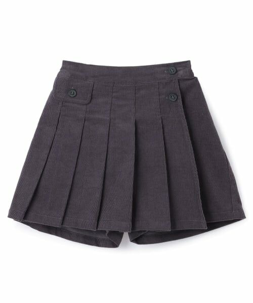 minimal / ミニマル ショート・ハーフ・半端丈パンツ | 細コールラップパンツ | 詳細10