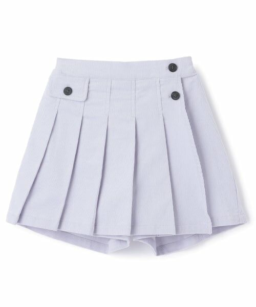 minimal / ミニマル ショート・ハーフ・半端丈パンツ | 細コールラップパンツ | 詳細11